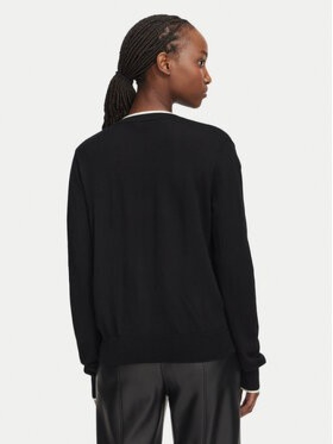 KARL LAGERFELD Kardigan B3W18038 Czarny Regular Fit