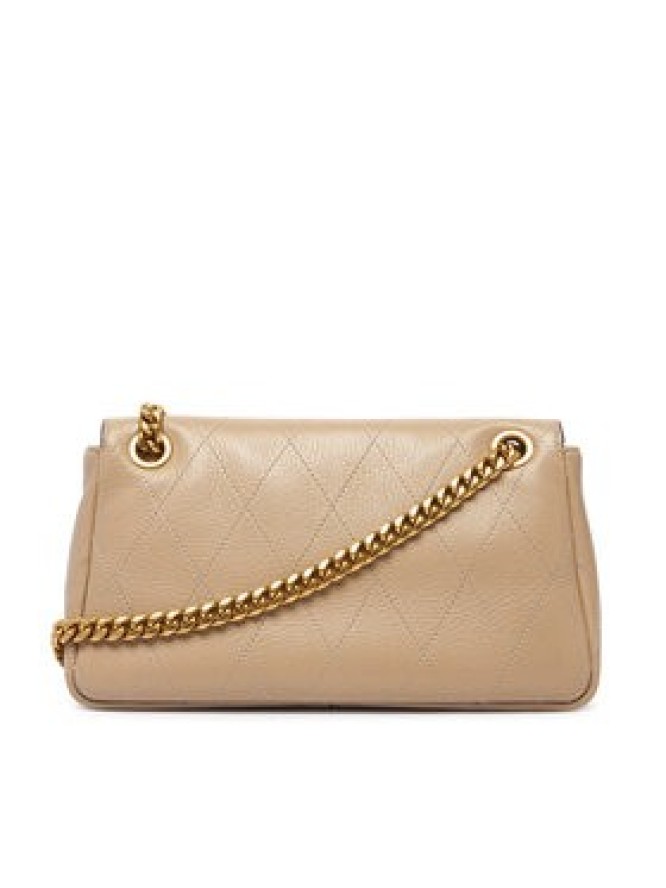 Tory Burch Torebka Charlie Quilted Small Shoulder Bag 185829 Beżowy