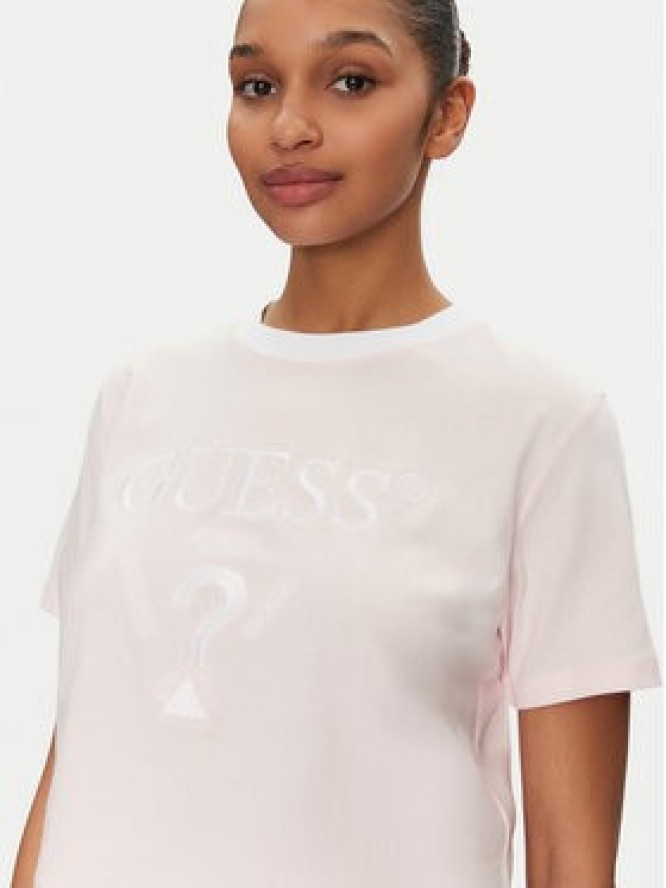 Guess T-Shirt V5GI18 I3Z14 Różowy Boxy Fit