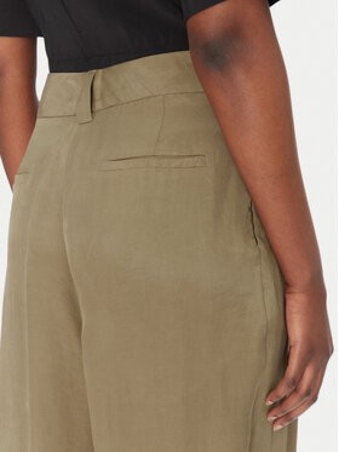 ACCESS FASHION Spodnie materiałowe 53-5025-235 Brązowy Regular Fit