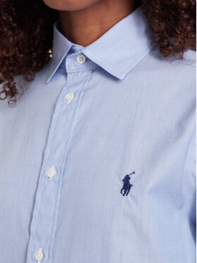 Polo Ralph Lauren Koszula 211B23217001 Niebieski jasny Slim Fit