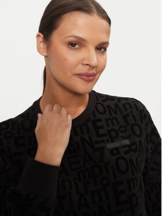 EA7 Emporio Armani Bluza 7W000002 AF10195 UC001 Czarny Relaxed Fit