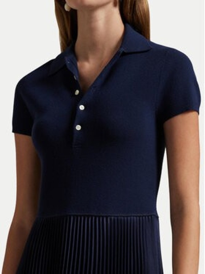 Polo Ralph Lauren Sukienka codzienna 211959913001 Granatowy Regular Fit