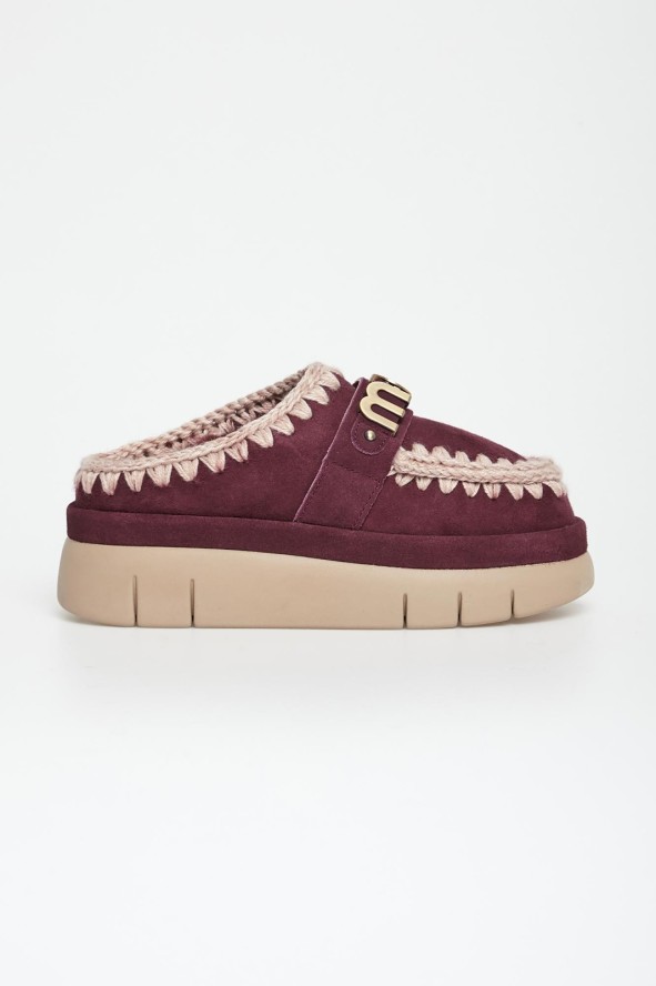 Klapki damskie skórzane mule MOU