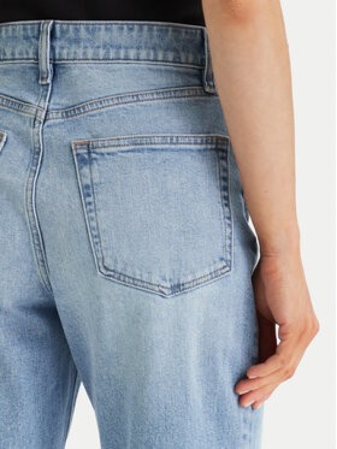 Calvin Klein Jeans Jeansy LV047E787G Niebieski Mom Fit