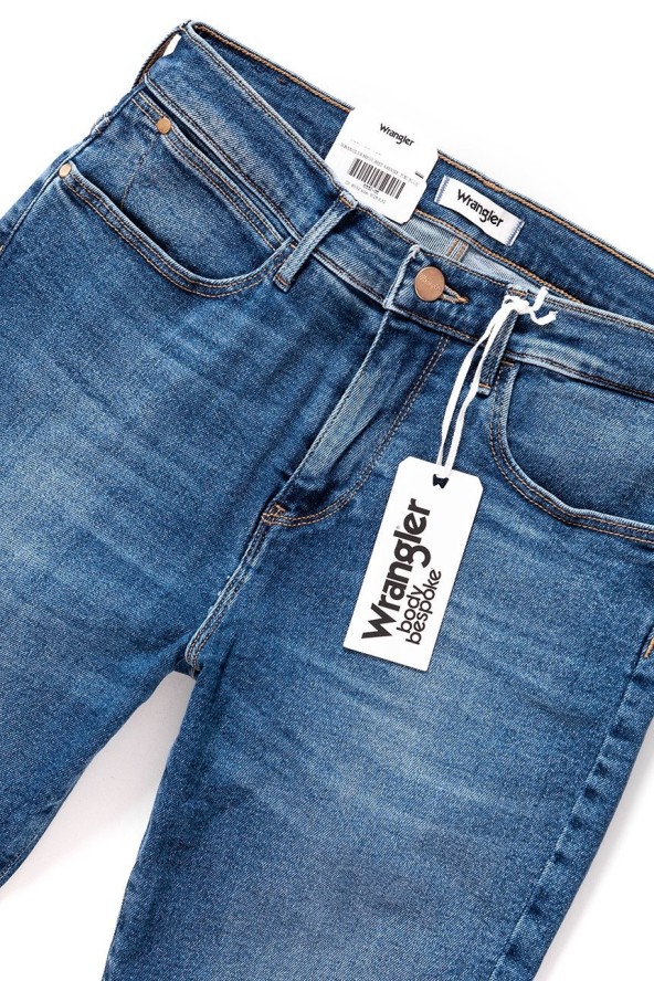 WRANGLER HIGH RISE SKINNY PIXI BLUE W27HFS17R 112128077