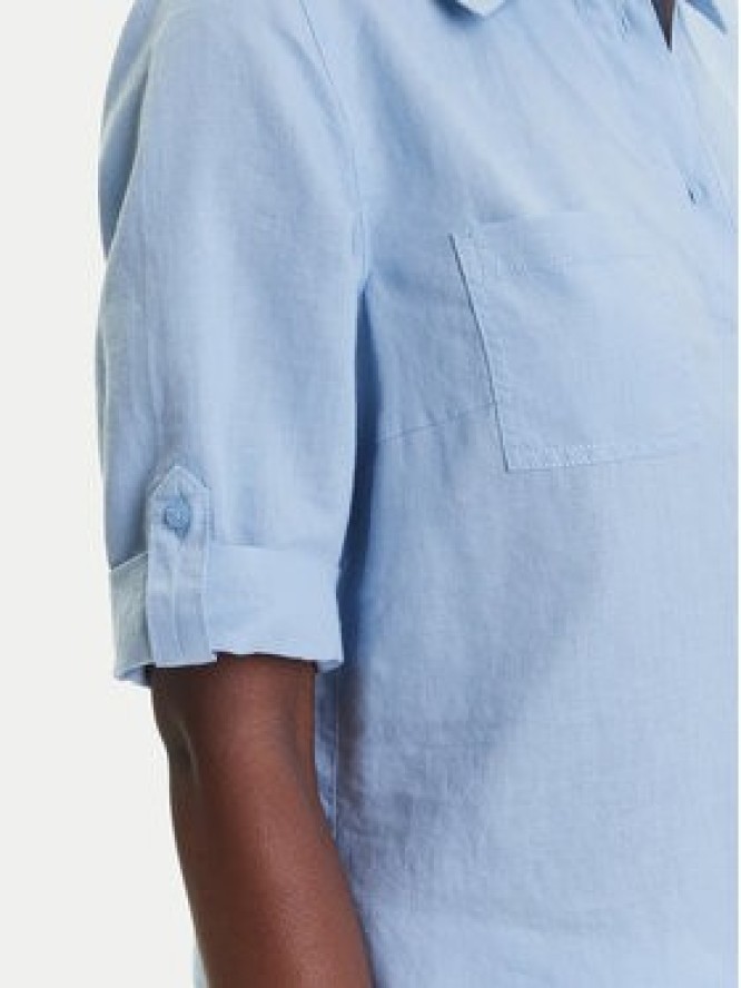 Olsen Koszula 12002121 Błękitny Regular Fit