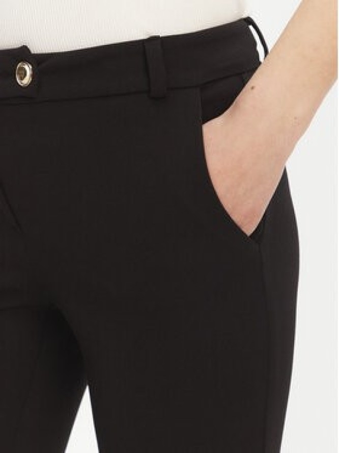 Rinascimento Spodnie materiałowe CFC0122742003 Czarny Regular Fit