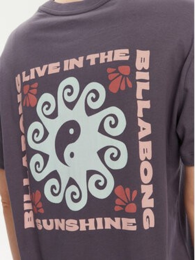 Billabong T-Shirt EBJZT00432-KRB0 Granatowy Regular Fit