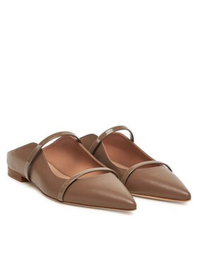 MALONE SOULIERS Klapki Maureen Flat 328 Brązowy