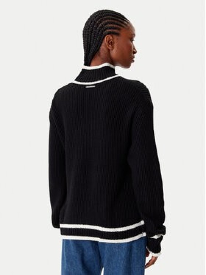 KARL LAGERFELD Golf A4W18051 Czarny Regular Fit