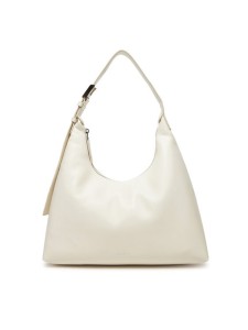 Calvin Klein Torebka Hardware Strap Hobo Shoulder Bag K60K613031 Biały
