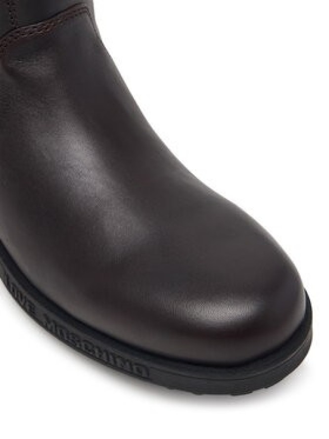LOVE MOSCHINO Kozaki JA26134G0PIJ0317 Brązowy ciemny