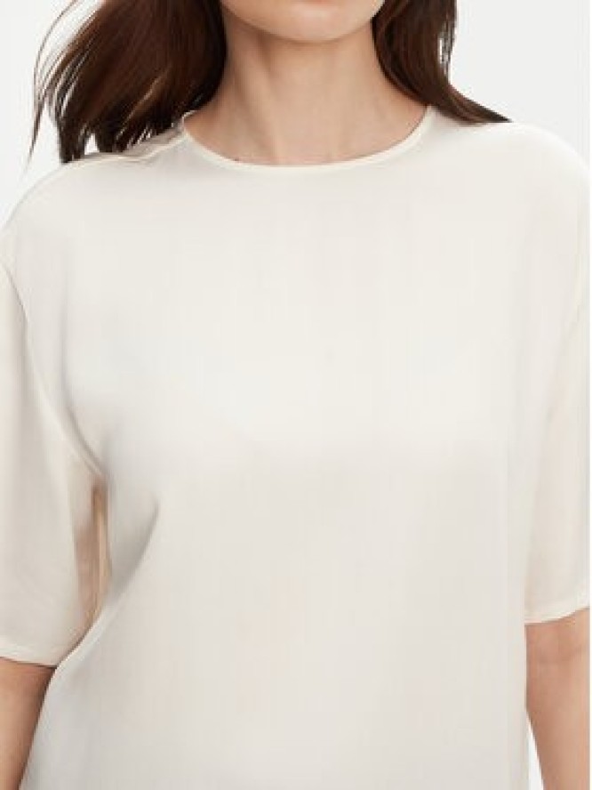 Tommy Hilfiger T-Shirt WW0WW45900 Écru Relaxed Fit