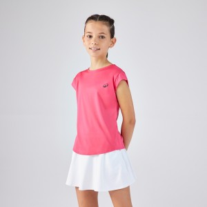 Koszulka tenisowa dla dziewczynek Artengo TTS Soft