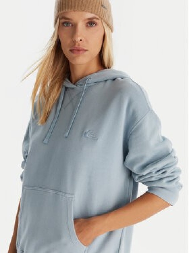 Quiksilver Bluza EQWFT03191 Niebieski Oversize