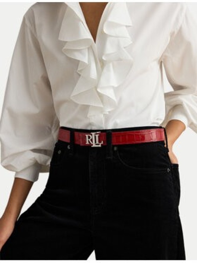 LAUREN RALPH LAUREN Pasek 412P18557002 Czerwony