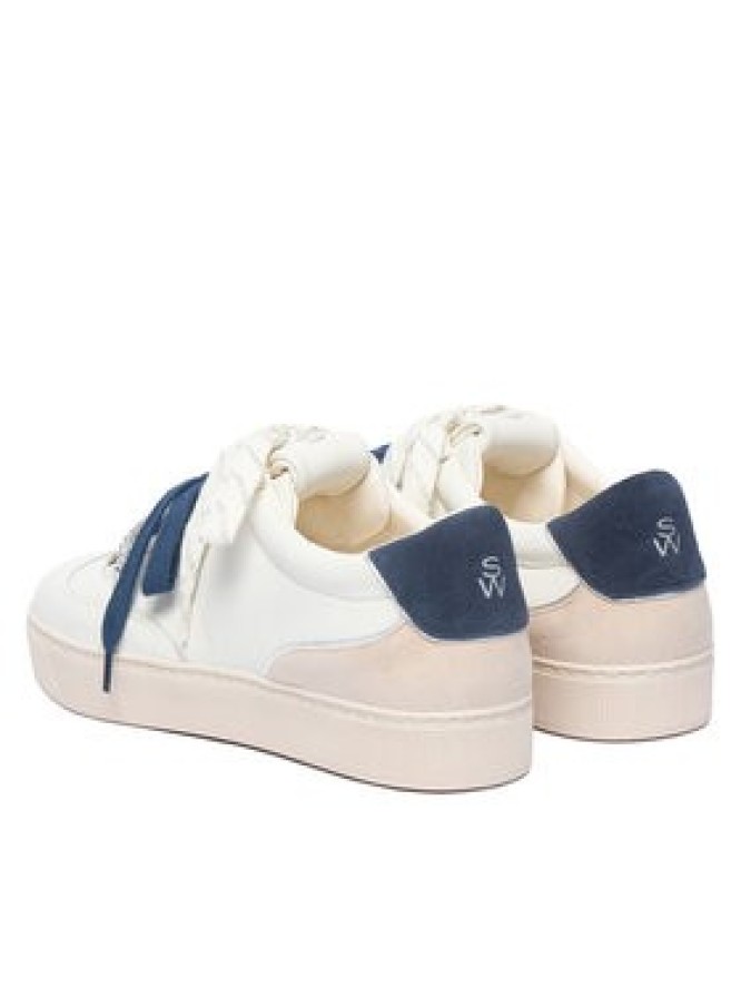 Stuart Weitzman Sneakersy Colton SN031 Kremowy