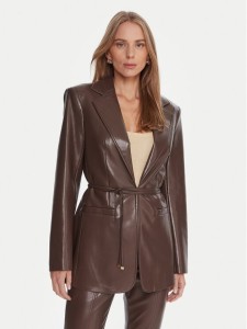 Marciano Guess Kurtka z imitacji skóry 5BGN04 7389A Brązowy Regular Fit