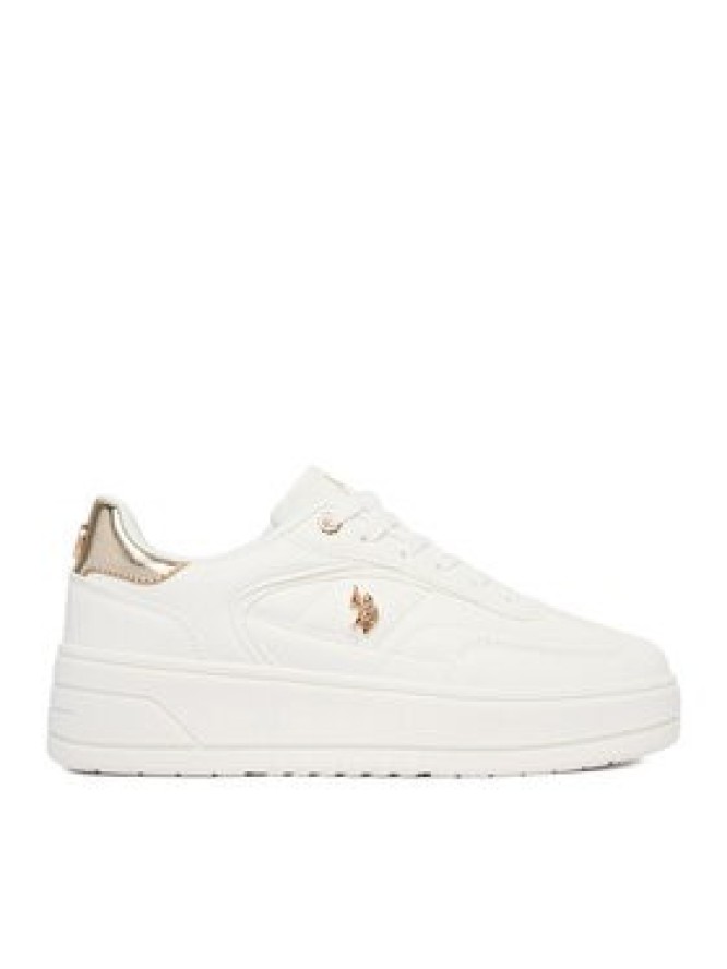 U.S. Polo Assn. Sneakersy EO-CASEY001W/GY1 Biały