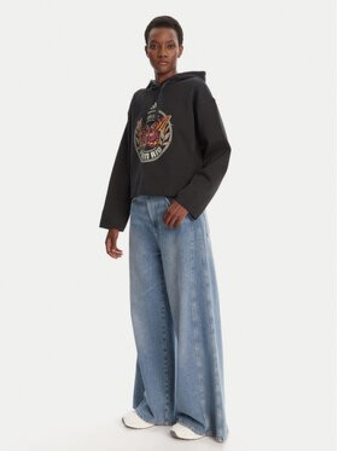 adidas Bluza Farm JL8607 Czarny Loose Fit