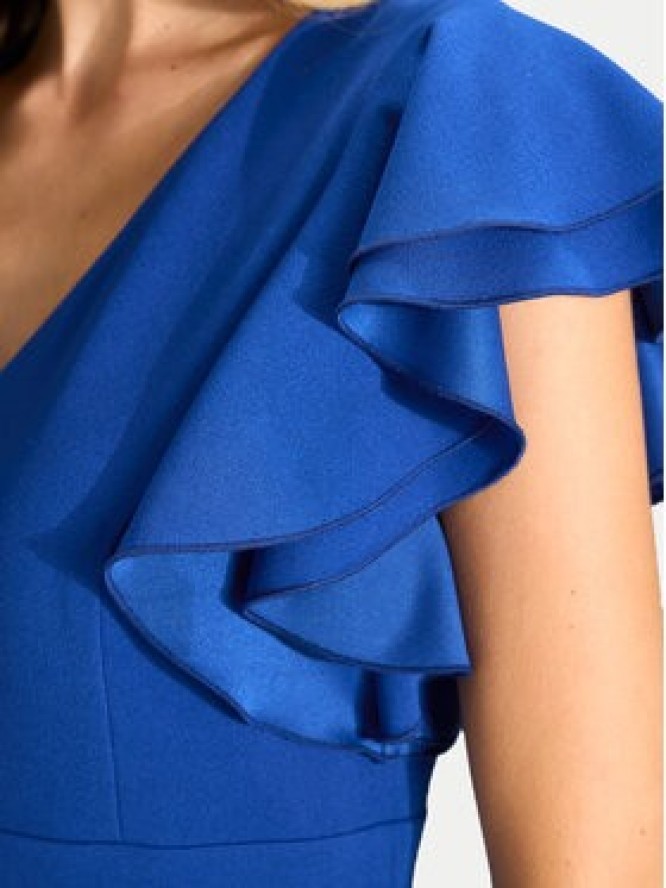 Swing Sukienka koktajlowa 5AI18400 Niebieski Slim Fit