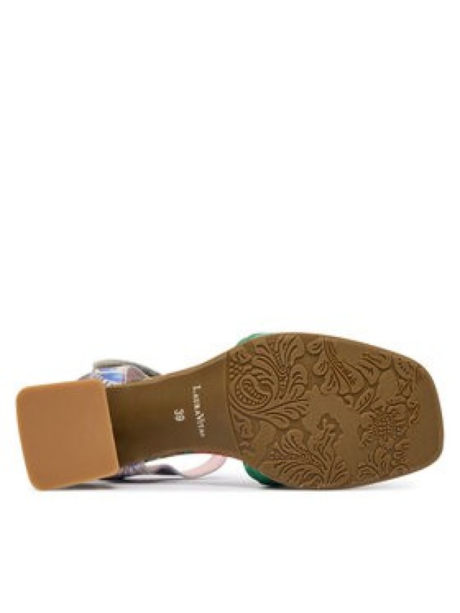 Laura Vita Sandały Jacqueso 20 Zielony