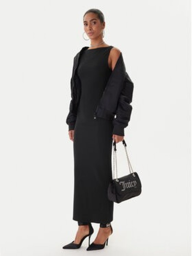 Juicy Couture Sukienka codzienna Canyon JCWED225318 Czarny Slim Fit