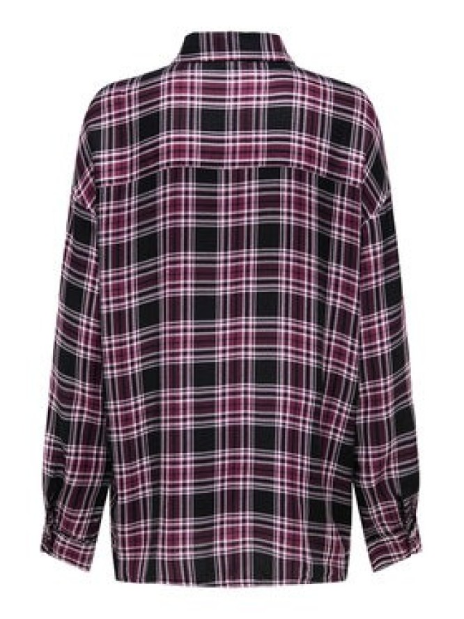 ONLY Koszula Evia 15355741 Bordowy Loose Fit