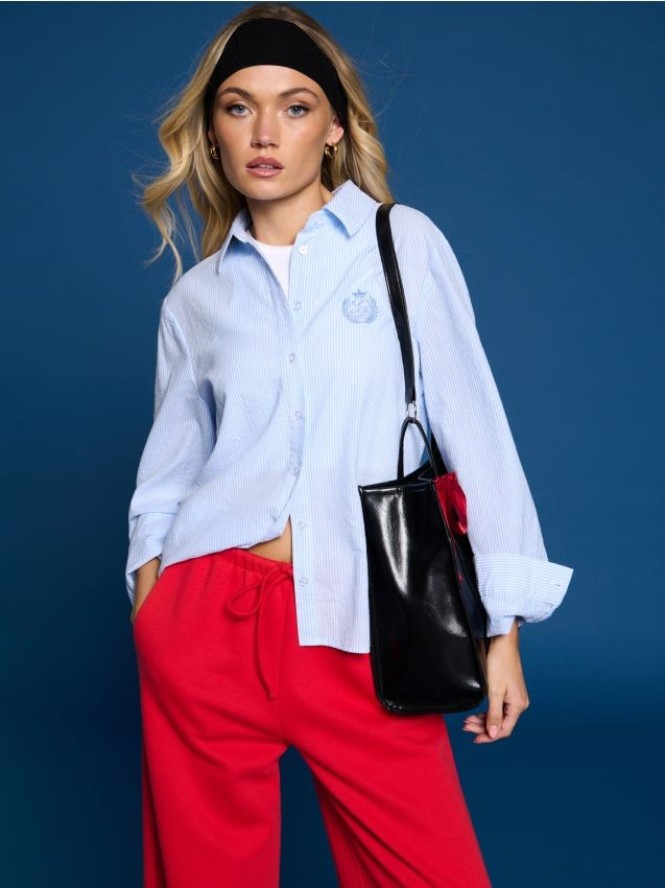 Koszula w paski - wielobarwny