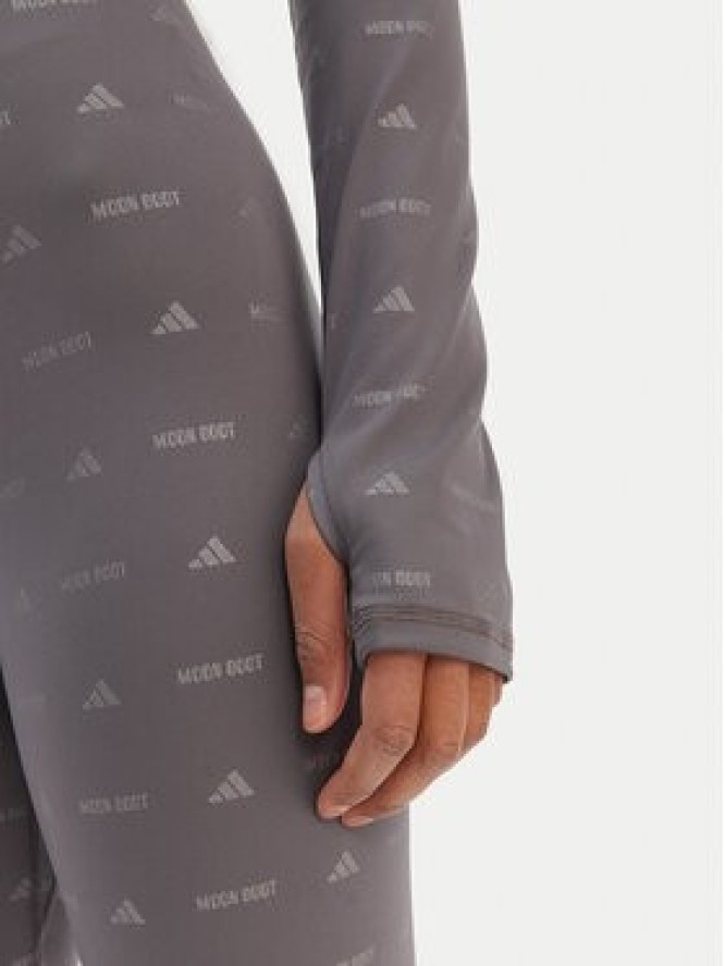 adidas Kombinezon Moon Boot Shine KB5133 Szary Slim Fit