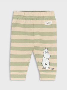 Legginsy Muminki - beżowy