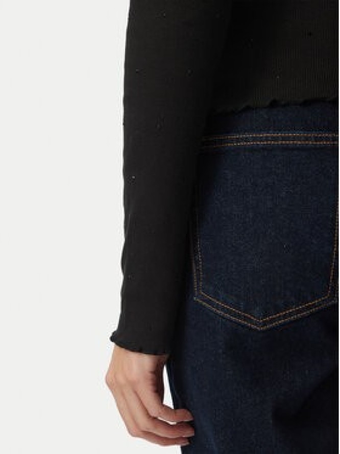 Tommy Jeans Bluzka DW0DW23524 Czarny Slim Fit