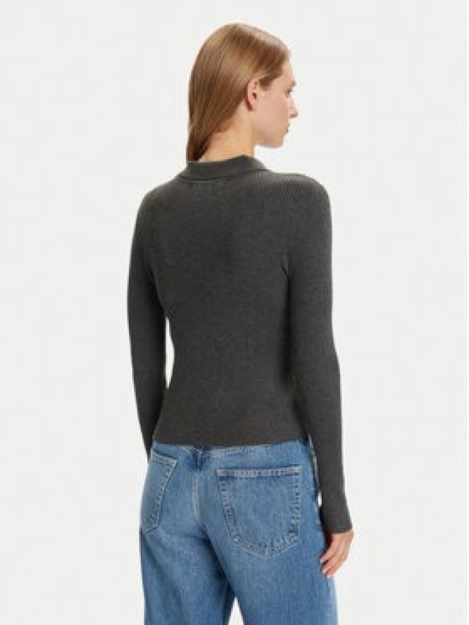 Vero Moda Sweter Siljerib 10336674 Szary Slim Fit