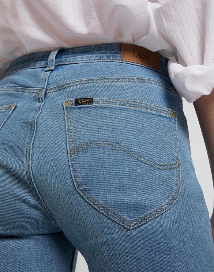 LEE MARION STRAIGHT DAMSKIE SPODNIE JEANSOWE MID CHARLY L301QDUG 112144993