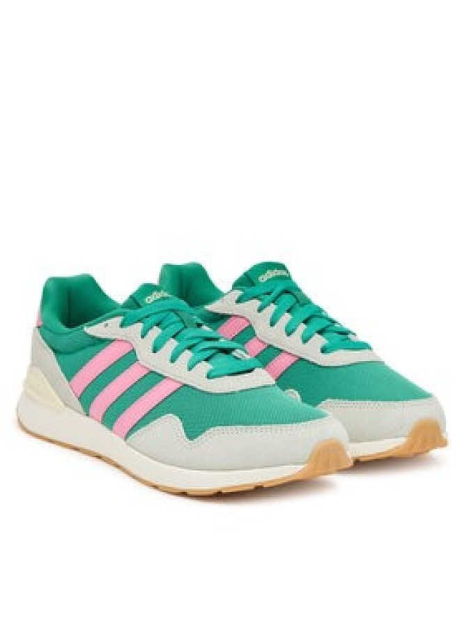 adidas Sneakersy Run 60s 4.0 JR6631 Zielony