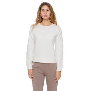 Bluza zimowa Leone 1947 Never Without Damen z Rundhalsausschnitt