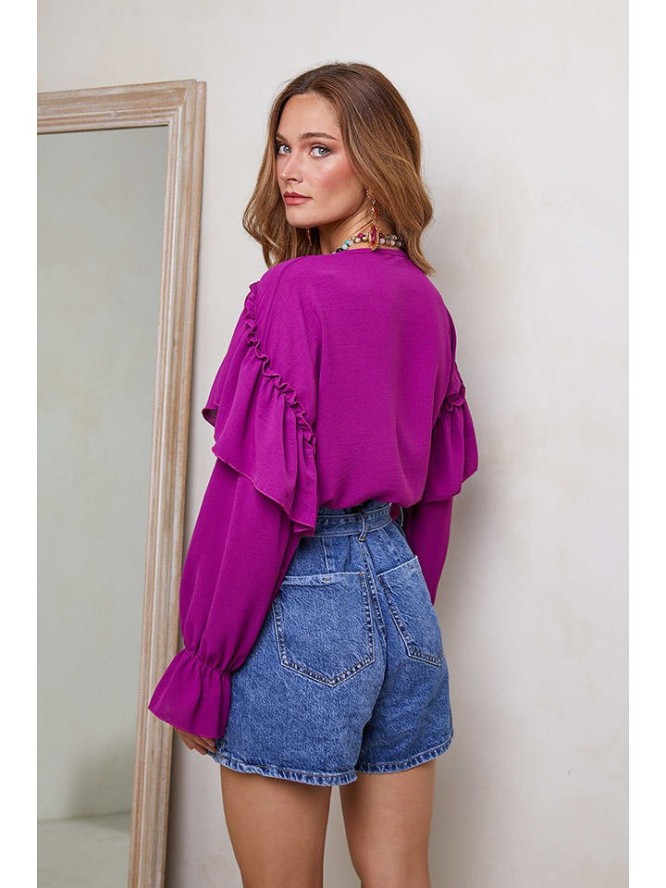 Joséfine Bluzka w kolorze fioletowym rozmiar: S