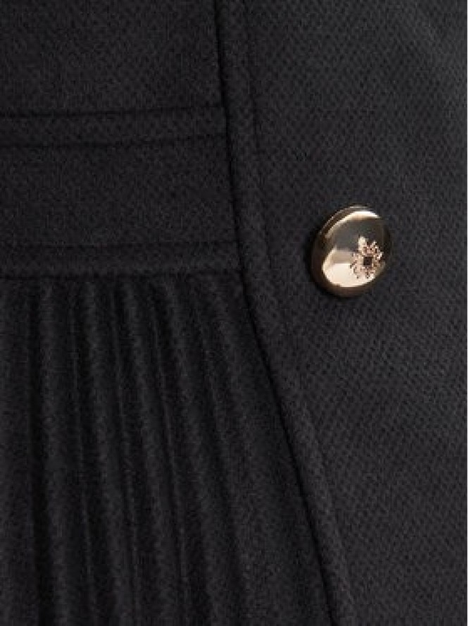 Rinascimento Płaszcz przejściowy CFC0125794003 Czarny Regular Fit