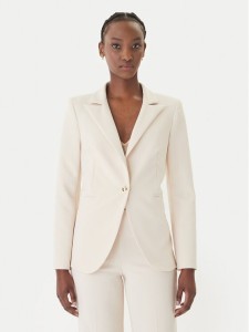 Rinascimento Marynarka CFC0128640003 Beżowy Regular Fit