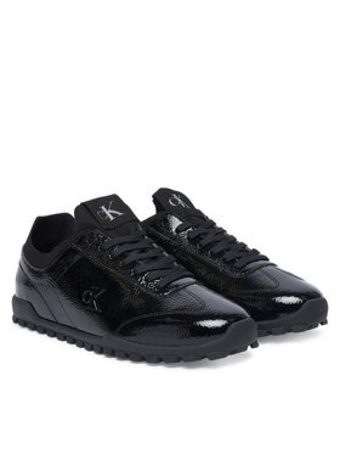 Calvin Klein Sneakersy Low Profile Run Mg Pol Mix Mat HW0HW03284 Czarny