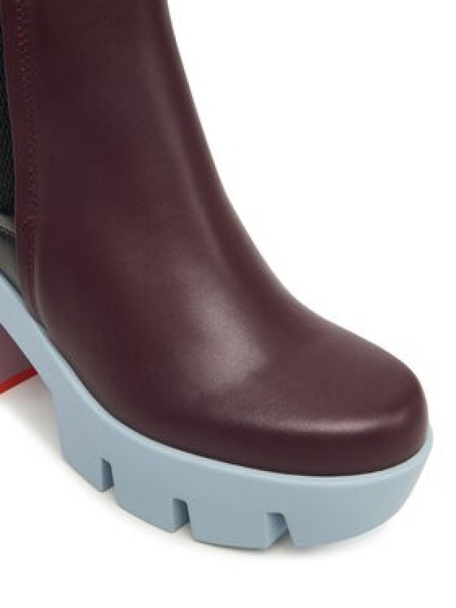 United Nude Botki Grip Chelsea Mid IV 1095992516 Bordowy