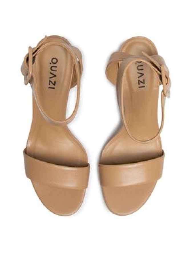 QUAZI Sandały QZ-49-04-000430 Brązowy