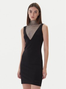 Karl Lagerfeld Jeans Sukienka koktajlowa A4W13009 Czarny Slim Fit