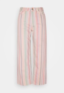 LEE WIDE LEG DAMSKIE SPODNIE MATERIAŁOWE RAINBOW STRIPE L30SSNSK 112106704