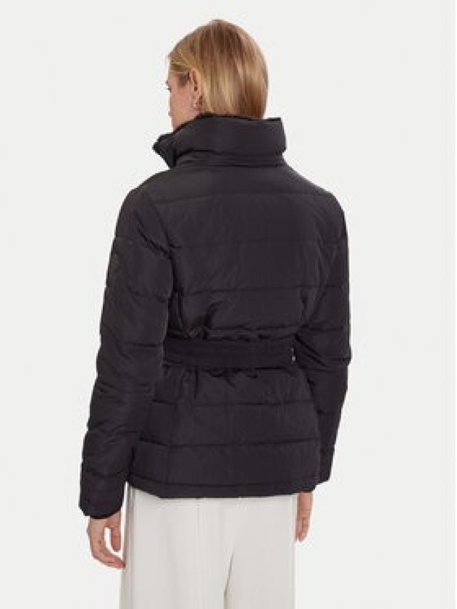 Morgan Kurtka puchowa 252-GAMONI Czarny Slim Fit