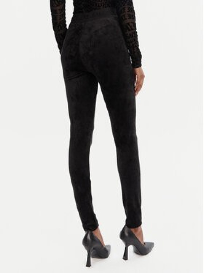 Versace Jeans Couture Legginsy 79HAC101 J0241 Czarny Slim Fit