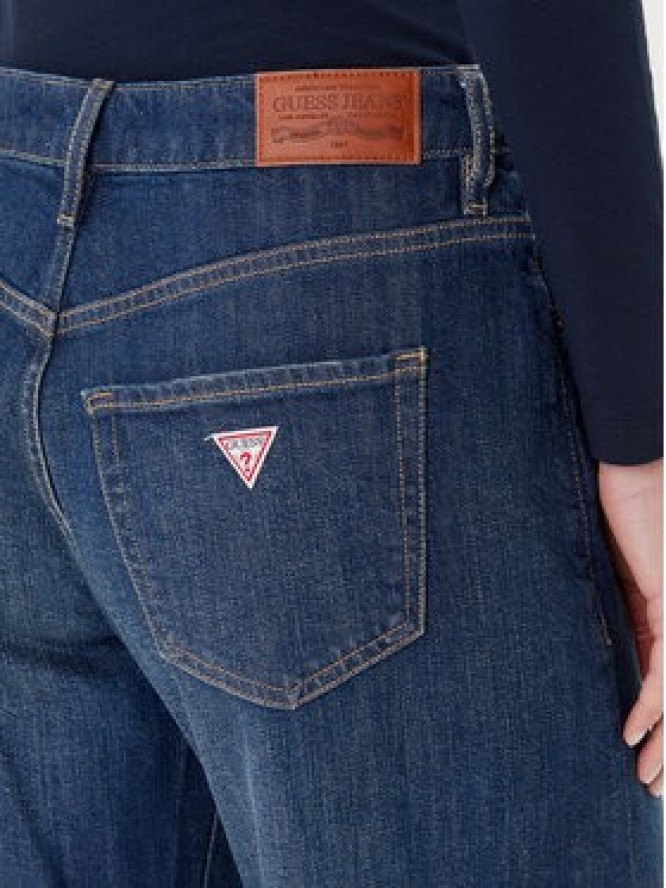 Guess Jeans Jeansy W5BA2Y D0026 Granatowy Regular Fit