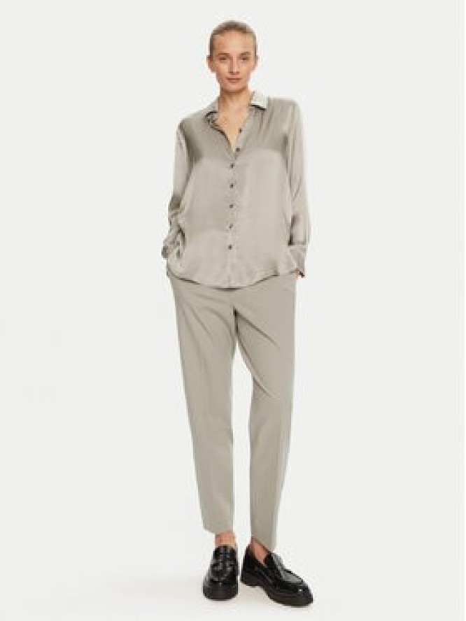 Marella Spodnie materiałowe Cammino 2423136045 Beżowy Regular Fit