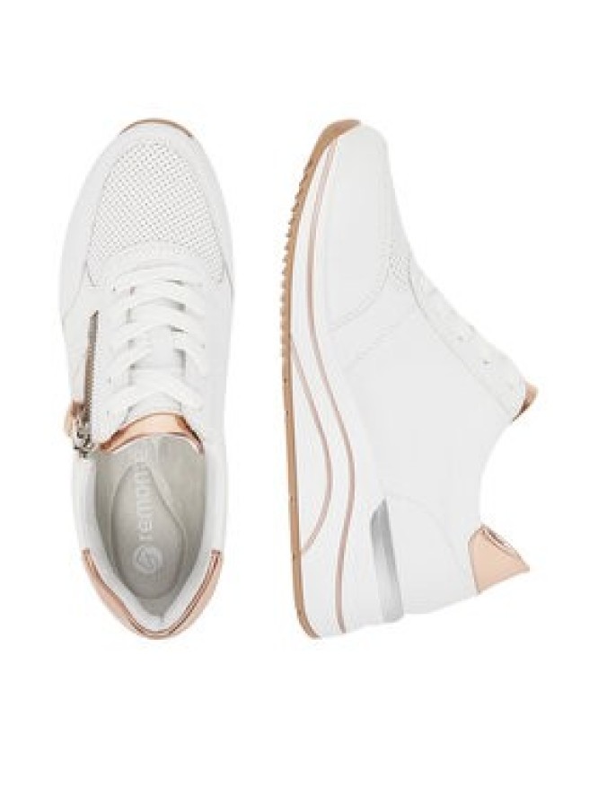 Remonte Sneakersy D0T04-80 Biały